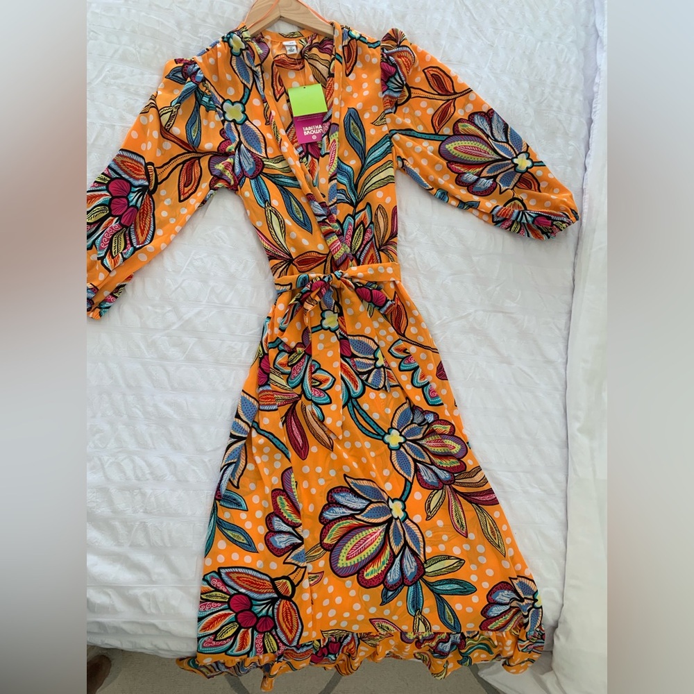 Tabitha Brown Floral Dress/Cover-Up